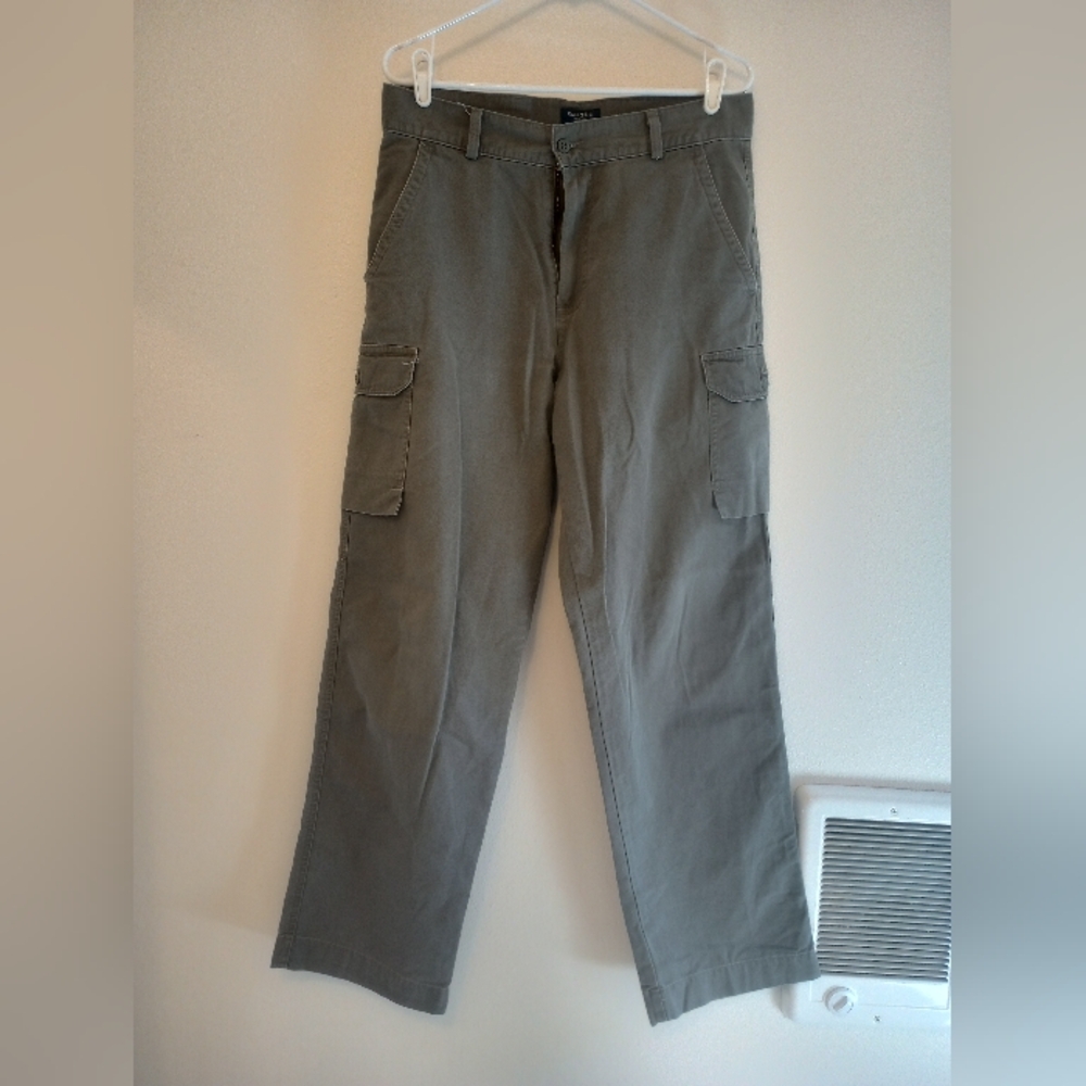 Men's Khaki Green Cargo Pants